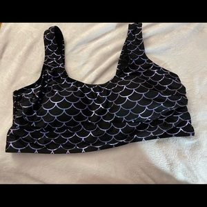 Torrid size 3 mermaid swimsuit top